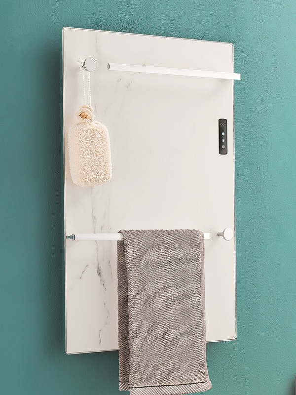 Rectangle Stone Panel Towel Warmer with Timer 